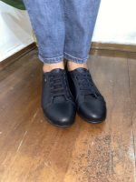 F-2 Γυναικείο Sneaker σε μαύρο χρώμα με κορδόνι - Image 2