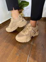 8215 Γυναικεία Sneakers Chunky Χακί - Image 2