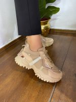 8215 Γυναικεία Sneakers Chunky Χακί