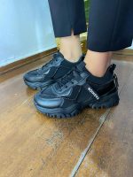 8215 Γυναικεία Sneakers Chunky Μαύρα - Image 2