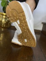 85 Γυναικεία Λευκά/Μαύρα snickers από υψηλής ποιότητας οικολογικό δέρμα. - Image 3