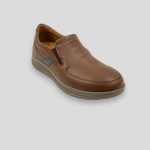 16515 Boxer Δερμάτινα Ανδρικά Casual Παπούτσια Ταμπά - Image 2