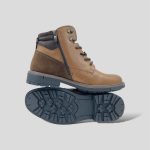 0829 - Ανδρικό Μποτάκι με εσωτερική επένδυση σε χρώμα καφέ. - Image 2