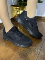 124 Αθλητικό Snicker καθημερινό σε μαύρο χρώμα. - Image 2