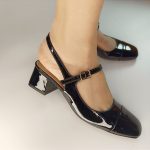 3287 λουσρίν παπουτσοπέδιλο με μπαρέτα