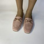 J20065 μοκασίνι σε καστόρ σε pink  χρώμα - Image 5