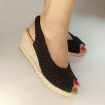 7114 εσπαντρίγια σε μαύρο χρώμα - Image 3