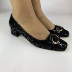 A 331 Γοβα σε μαύρο χρώμα με αγκράφα - Image 5