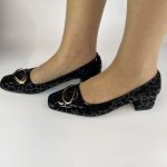 A 331 Γοβα σε μαύρο χρώμα με αγκράφα - Image 2