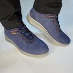 16534 Νέα casual δετά Boxershoes! σε μπλε χρώμα