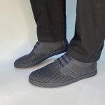 7702-1 Ανδρικά Μοκασίνια Ραφτά με μαλακό πάτημα σε μπλέ χρώμα - Image 4