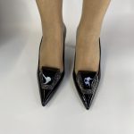 Z741 Γοβα σε μαύρο χρώμα με αγκράφα - Image 6