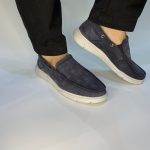 19305  Δερμάτινα Boxer Loafers – Μοκασίνια