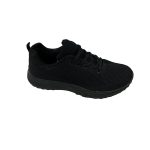 JS-291  Αθλητικό sneaker σε μαύρο χρώμα.