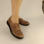 6901 Γυναικείο χαμηλό παπούτσι σε μπέζ χρώμα - Image 9