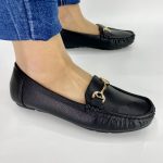 6Y-026 Loafer με χρυσή λεπτομέρεια στο πάνω μέρος