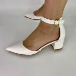 591-112 Γοβάκια Μυτερά Μονόχρωμα