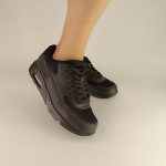 XY-01 sneaker σε μαύρο χρώμα ΥΦΑΣΜΑ - Image 8