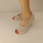 818 Peep-toe ανατομικό με πλατφόρμα - Image 4