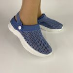 781 Aθλητικό παπούτσι τύπου clogs σε μπλέ χρώμα