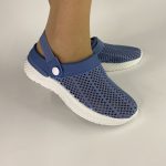 781 Aθλητικό παπούτσι τύπου clogs σε μπλέ χρώμα - Image 5