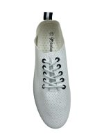 129 Γυναικείο Sneaker  σε λευκό χρώμα - Image 5