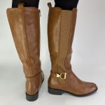 Y38 Γυναικεία μπότες σε χρώμα ταμπά - Image 8