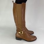 Y38 Γυναικεία μπότες σε χρώμα ταμπά