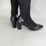 987-2 γόβα σε μαύρο χρώμα