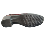 333Flexpoint Anatomic  Δερμάτινη Γόβα σε μπορντό λουστρίνι - Image 7