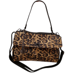 0023 τσάντα ώμου  σε λεοπάρ