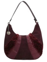 90011 τσάντα ώμου σε μπορντό χρώμα