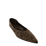 126 Γόβες Μυτερές με στράς σε μαύρο χρώμα - Image 7