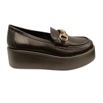 68317 Μαύρα Loafer  Δίσολα - Image 6