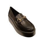 68317 Μαύρα Loafer  Δίσολα - Image 5