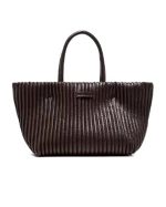 6015 τσάντα ώμου σε  καφέ