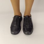 222 ZERA δερμάτινο ανατομικό με λάστιχα σε μαύρο χρώμα - Image 2