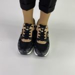 821 μαύρο Sneakers με Πλαϊνό Logo - Image 4