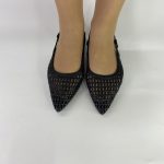 DMS313-15Γυναικείο πέδιλο σε χρώμα μαύρο. - Image 3