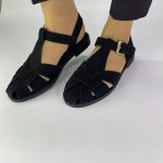 270-112 Flat Σανδάλια με Περίτεχνα Λουράκια & Τόκα - Image 3