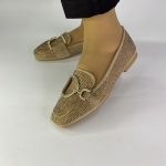 1905 Μπαλαρίνες με στρας σε πούρο-μπέζ