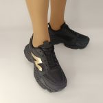 907 Sneakers με Δυναμικό Σχέδιο και Chunky Σόλα