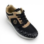 821 μαύρο Sneakers με Πλαϊνό Logo - Image 3