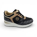 821 μαύρο Sneakers με Πλαϊνό Logo - Image 6