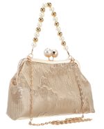 11567 Τσάντα φάκελος clutch μπέζ - Image 3