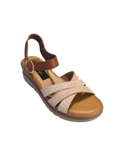 0908 Γυναικείο σανδάλι με πλατφόρμα