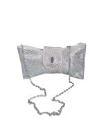 2326 Τσάντα φάκελος σε ασήμι - Image 2