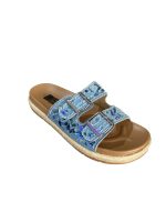 DM LH116 flatforms γαλάζιο με ιδιαίτερο σχέδιο και πούλιες